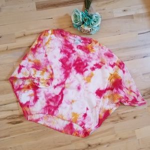 RXB SoCal tie-dye knit sweater